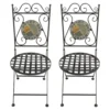 Woodside Pentney Set Of Two Mosaic Garden Chairs