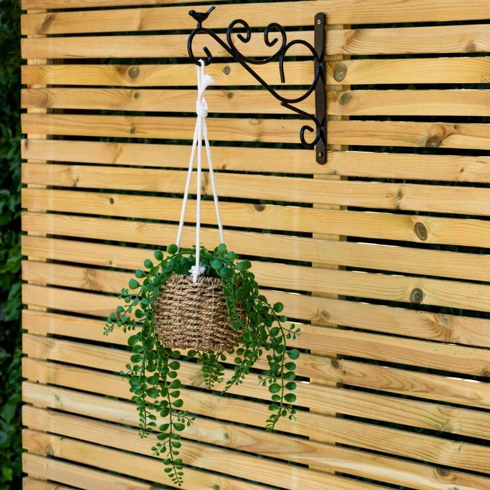Woodside Hanging Basket/Bird Feeder Decorative Wall Bracket 12" Hook Hanger X 10 - Image 4