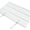 Woodside Stainless Steel Replacement Brick BBQ Cooking Grill, Heavy Duty, 67cm X 40cm
