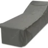 Oxbridge Grey Sun Bed/Sun Lounger Waterproof Outdoor Garden Furniture Cover