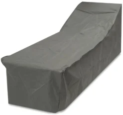 Oxbridge Grey Sun Bed/Sun Lounger Waterproof Outdoor Garden Furniture Cover