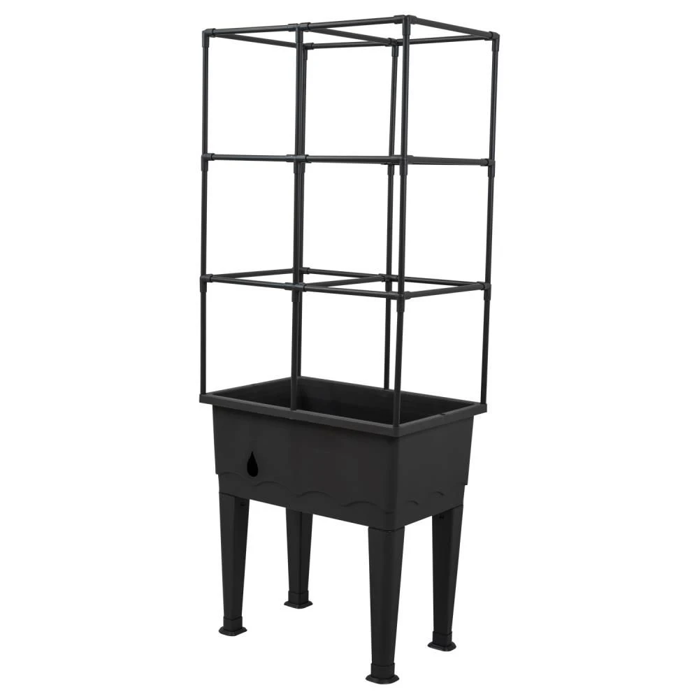 Woodside Raised Garden Plant Bed Trough For Herbs/Veg/Flowers With PE Cover - Image 3