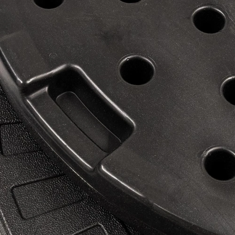 Woodside Set Of 4 Round Cantilever Banana Hanging Umbrella Parasol Base Stand Weights - Image 4