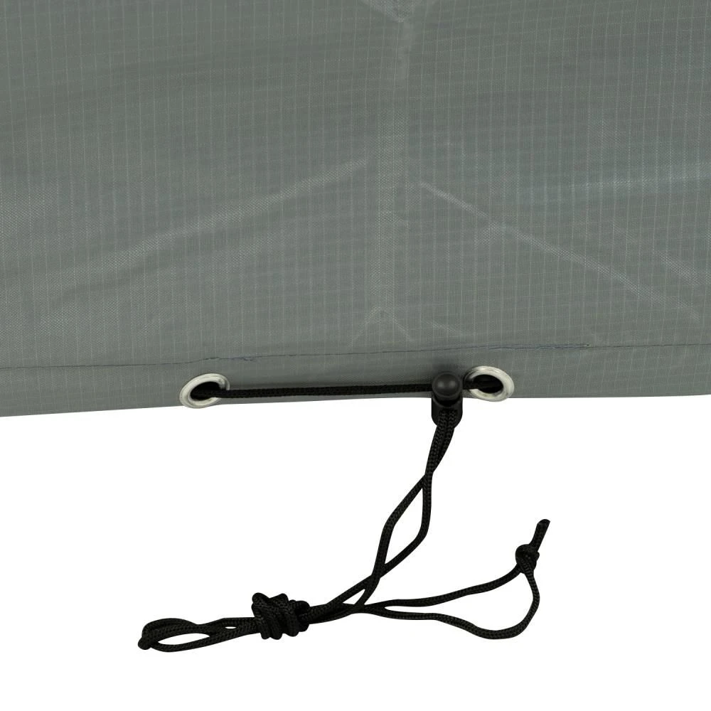 Woodside Waterproof Heavy Duty Protective Outdoor Rattan Round Patio Set Cover - Image 3