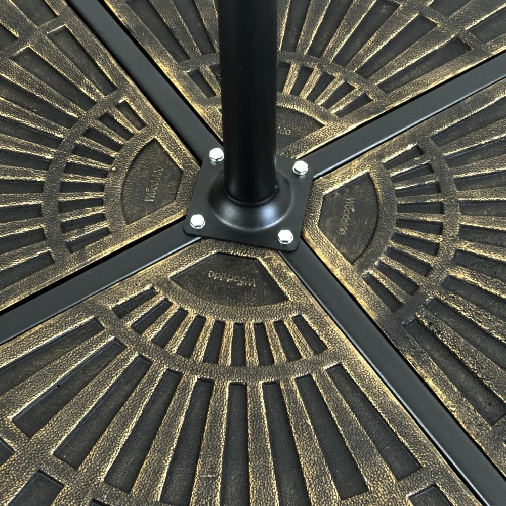 2 X Woodside 12kg Cantilever & Banana Umbrella Parasol Base Stand Weight - Image 5