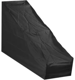 Woodside Black Waterproof Outdoor Large Protective Lawn Mower Cover