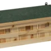 Woodside Wooden Nesting Wild Bird Box, Sparrow Colony Terrace, Removable Fronts