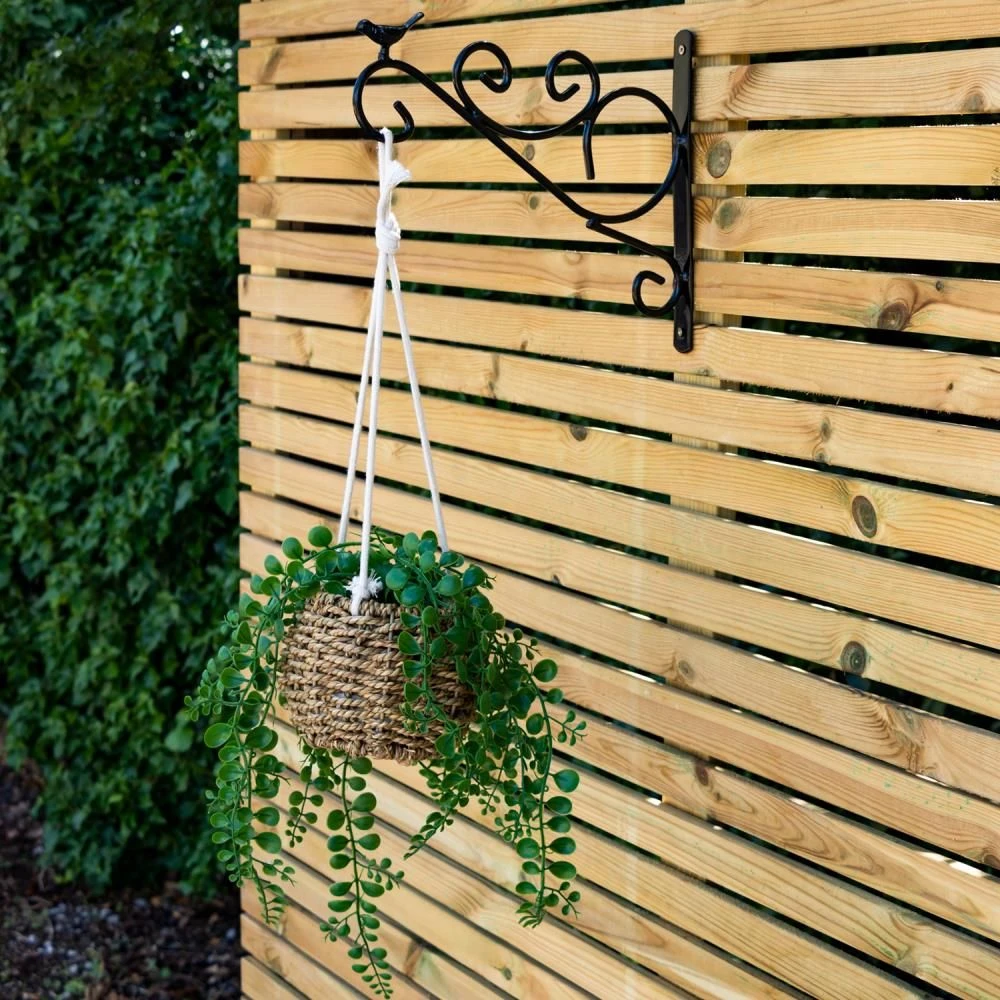 Woodside Hanging Basket/Bird Feeder Decorative Wall Bracket 12" Hook Hanger X 10 - Image 3