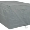 Woodside Heavy Duty Waterproof Garden Rattan Cube Set Cover GREY 115x175x74cm