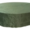 Woodside 8-10 Green Seater Round Garden Patio Furniture Set Waterproof Cover