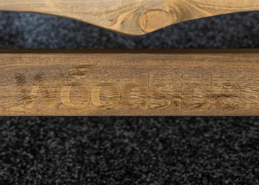 Woodside Aldeby Adirondack Outdoor Garden Patio Wooden Lounger Chair - Image 4