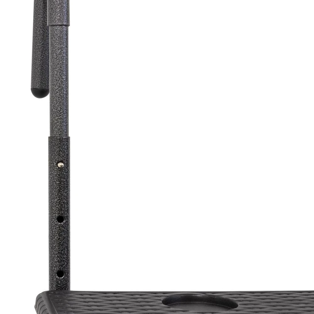 Woodside Hanging Balcony/Patio Railing Adjustable Folding Dining Coffee Table - Image 4