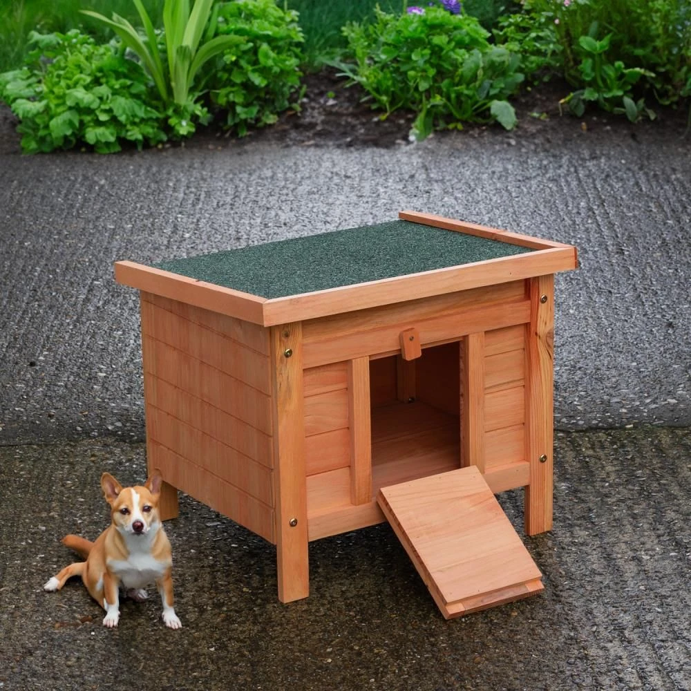 Woodside Wooden Animal Shelter, Hibernation House For Hedgehogs/Guinea Pigs Etc - Image 3