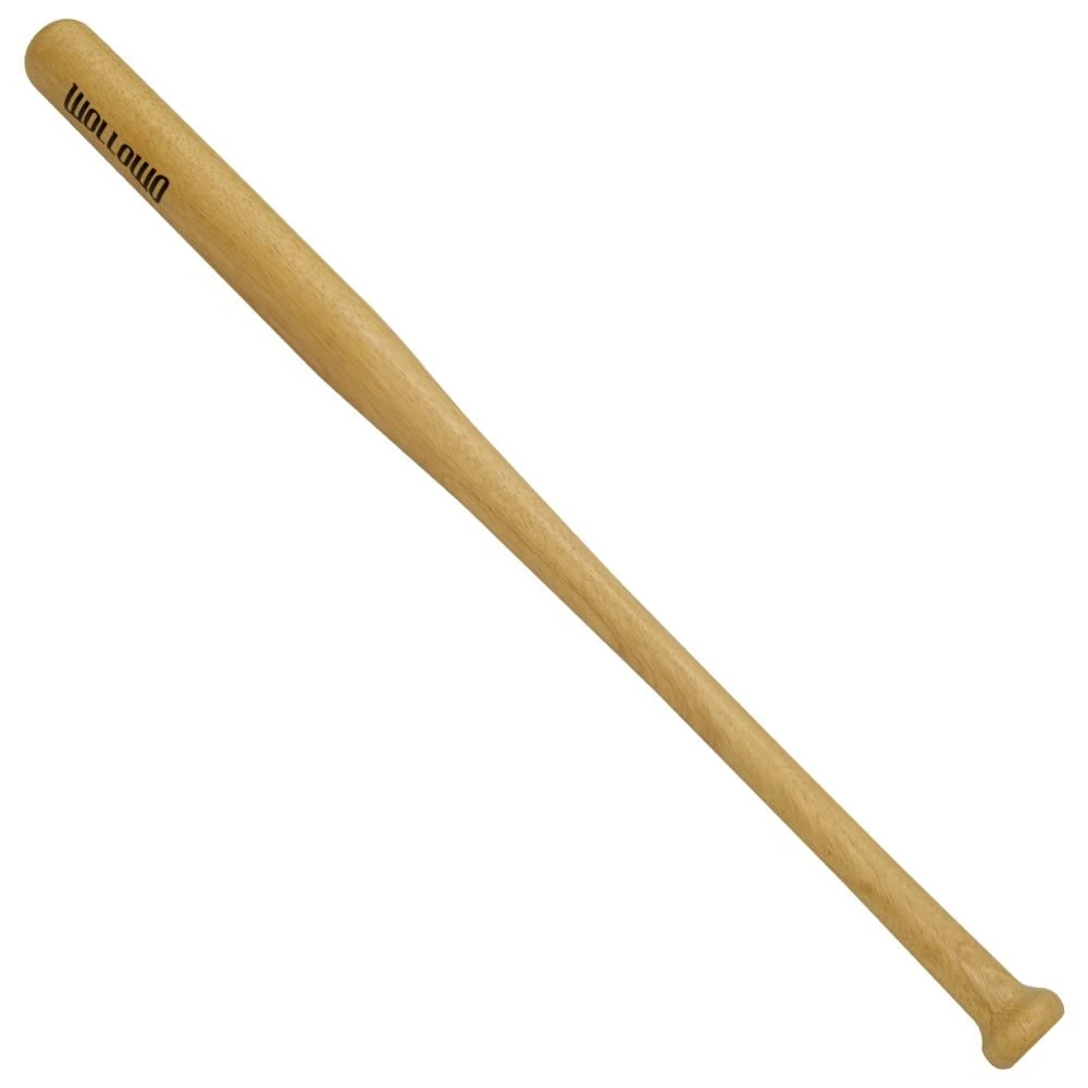 Wollowo Heavy Duty Wooden Baseball Rounders Softball Bat - 34” 1 Wollowo Heavy Duty Wooden Baseball Rounders Softball Bat - 34”