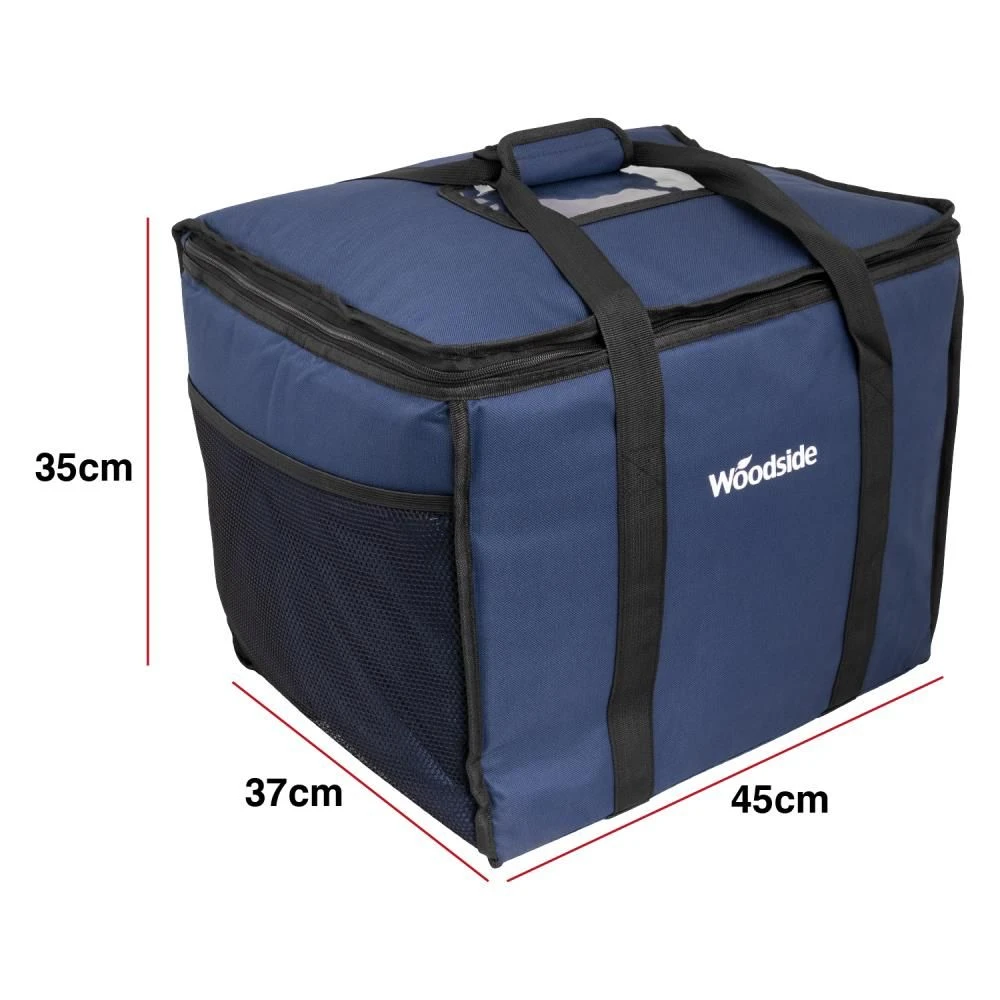 Woodside Extra Large 50L Insulated Cooler Bag For Hot/Cold Food & Drink Delivery - Image 3