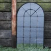 Woodside Darley XXL Decorative Arched Outdoor Garden Mirror, H: 135cm X W: 80cm