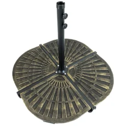 4 X Woodside 12kg Cantilever & Banana Umbrella Parasol Base Stand Weight