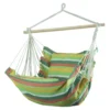 Woodside Swinging Garden Hammock Chair Outdoor Wooden Rope Swing Seat, Multicolour