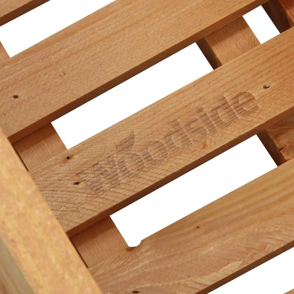 Woodside Aldeby Wooden Garden Trough Planter/Flower Container Box, Pack Of 2 - Image 6