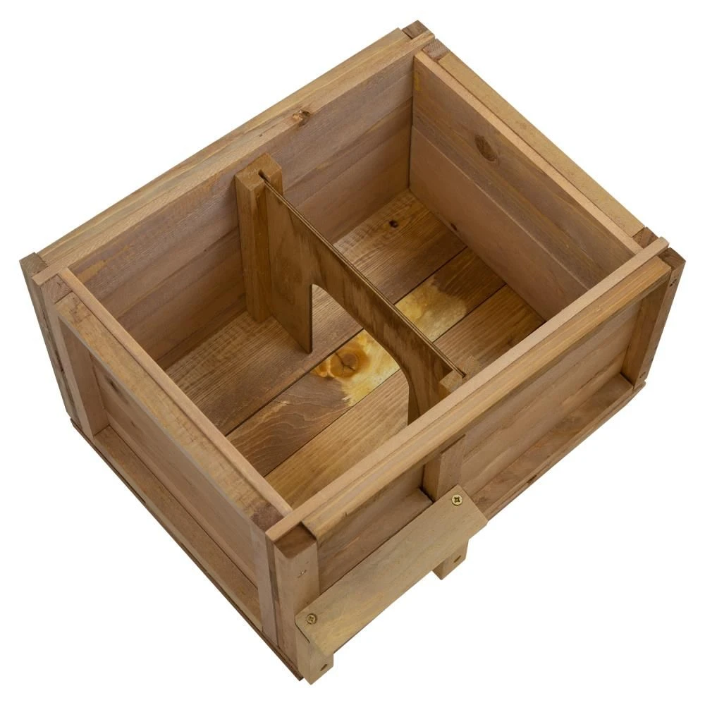 Woodside Hedgehog House & Hibernation Shelter, Predator Proof Outdoor Habitat Box - Image 8