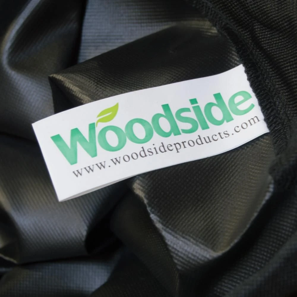 Woodside Black Waterproof Outdoor 6 Seater Square Picnic Table Cover - Image 3