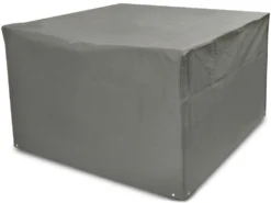 Woodside Heavy Duty Waterproof Garden Rattan Cube Set Cover GREY 135x135x74cm