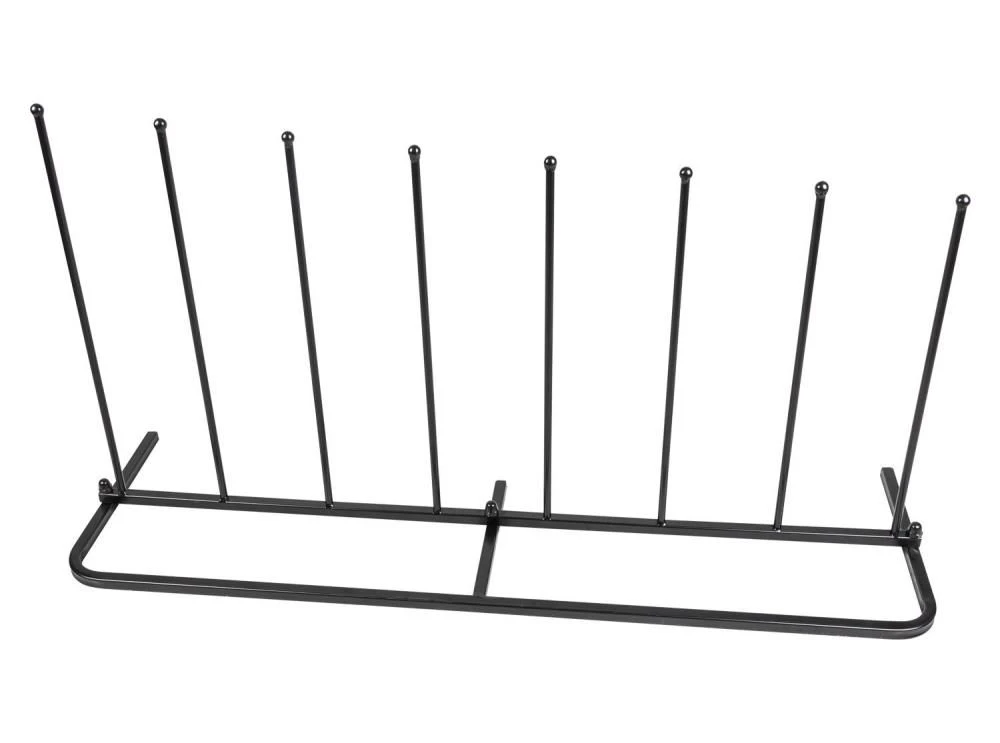 Woodside Steel Wellington Boot Rack 4 Pairs Walking Shoe Storage Stand - Image 6