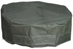 Woodside Heavy Duty Waterproof Garden Rattan Day Bed Cover GREEN 185x55/90cm